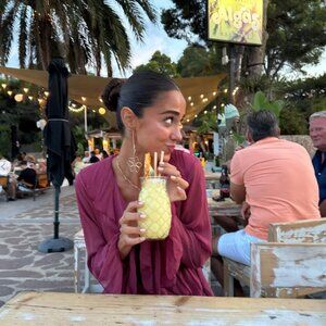 Zara ruffled midi dress